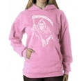 thumbnail image 1 of Women's Word Art Hooded Sweatshirt - Grim Reaper, 1 of 2