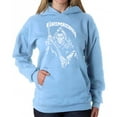 thumbnail image 1 of Women's Word Art Hooded Sweatshirt - Grim Reaper, 1 of 2