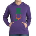 thumbnail image 1 of Women's Word Art Hooded Sweatshirt - Leprechaun, 1 of 2
