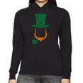 thumbnail image 1 of Women's Word Art Hooded Sweatshirt - Leprechaun, 1 of 2