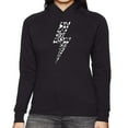 thumbnail image 1 of Women's Word Art Hooded Sweatshirt - Lightning Bolt, 1 of 2