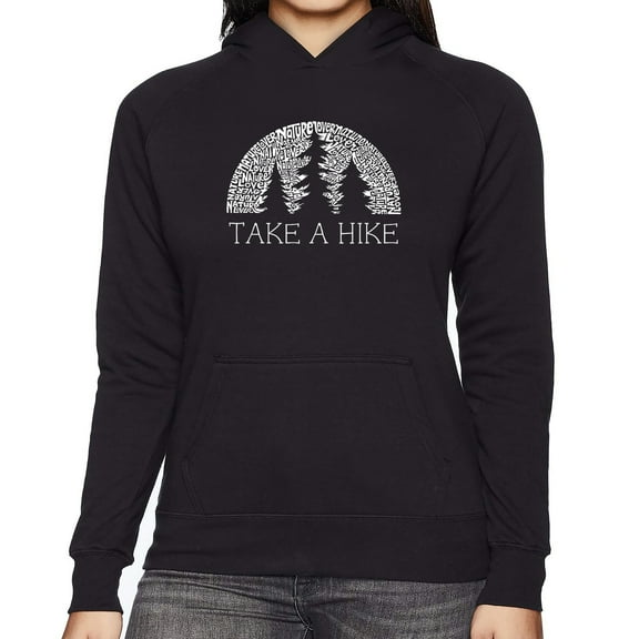 Women's Word Art Hooded Sweatshirt - Nature Lover