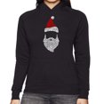 thumbnail image 1 of Women's Word Art Hooded Sweatshirt - Santa Claus, 1 of 2