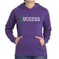 thumbnail image 1 of Women's Word Art Hooded Sweatshirt - Success, 1 of 2