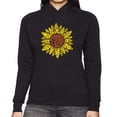 thumbnail image 1 of Women's Word Art Hooded Sweatshirt - Sunflower, 1 of 2