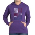 thumbnail image 1 of Women's Word Art Hooded Sweatshirt - Support our Troops, 1 of 2