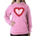 thumbnail image 1 of Women's Word Art Hooded Sweatshirt - Til Death Do Us Part, 1 of 2