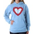 thumbnail image 1 of Women's Word Art Hooded Sweatshirt - Til Death Do Us Part, 1 of 2