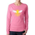 thumbnail image 1 of Women's Word Art Long Sleeve T-Shirt - Bee Kind, 1 of 2