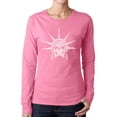 thumbnail image 1 of Women's Word Art Long Sleeve T-Shirt - Freedom Skull, 1 of 2