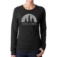 thumbnail image 1 of Women's Word Art Long Sleeve T-Shirt - Nature Lover, 1 of 2