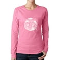 thumbnail image 1 of Women's Word Art Long Sleeve T-Shirt - Siamese Cat, 1 of 2