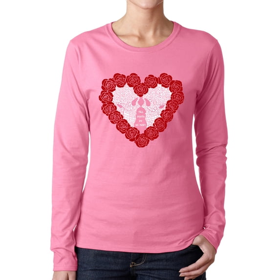 Women's Word Art Long Sleeve T-Shirt - Til Death Do Us Part