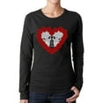 thumbnail image 1 of Women's Word Art Long Sleeve T-Shirt - Til Death Do Us Part, 1 of 2