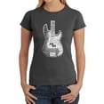 thumbnail image 1 of Women's Word Art T-Shirt - Bass Guitar, 1 of 2