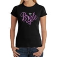 thumbnail image 1 of Women's Word Art T-Shirt - Bride, 1 of 2