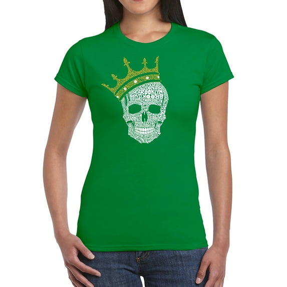 Women's Word Art T-Shirt - Brooklyn Crown