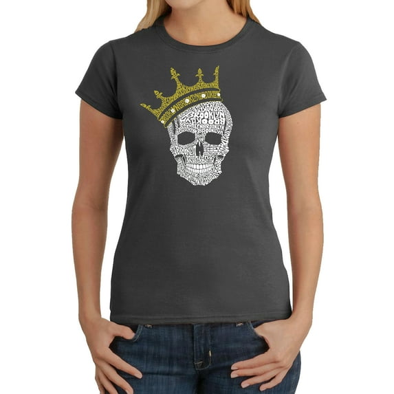 Women's Word Art T-Shirt - Brooklyn Crown