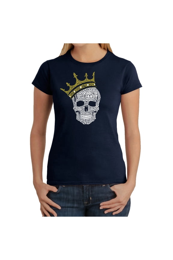 Women's Word Art T-Shirt - Brooklyn Crown