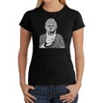 thumbnail image 1 of Women's Word Art T-Shirt - Buddha, 1 of 2