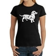 thumbnail image 1 of Women's Word Art T-Shirt - Dachshund, 1 of 2