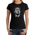 thumbnail image 1 of Women's Word Art T-Shirt - Elon Musk, 1 of 2