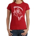 thumbnail image 1 of Women's Word Art T-Shirt - Grim Reaper, 1 of 2