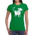 thumbnail image 1 of Women's Word Art T-Shirt - Holy Cow, 1 of 2