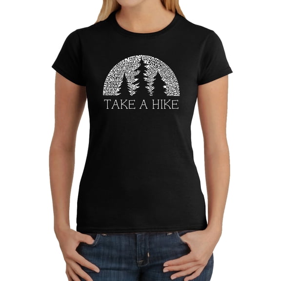 Women's Word Art T-Shirt - Nature Lover