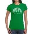 thumbnail image 1 of Women's Word Art T-Shirt - Nature Lover, 1 of 2