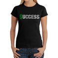 thumbnail image 1 of Women's Word Art T-Shirt - Success, 1 of 2