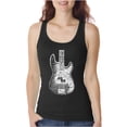 thumbnail image 1 of Women's Word Art Tank Top - Bass Guitar, 1 of 2