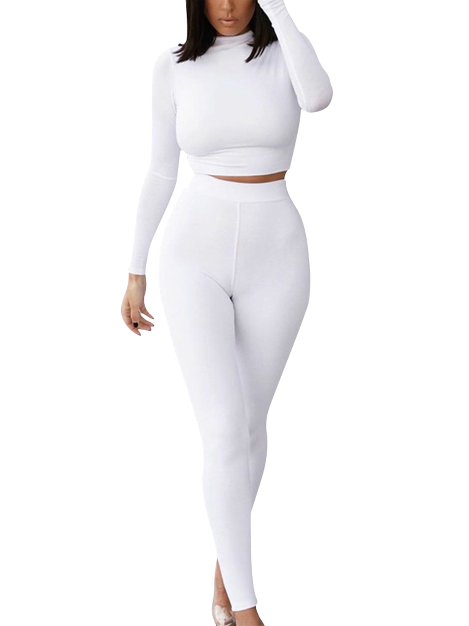 Lu Lu Align Outfits White Clothing Set High Waist Leggings Suit Seamless  Running Tracksuit Fitness Workout Outfits Gym Wear Girl Top From 6,69 €