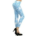 thumbnail image 1 of Women's Workout Pants Activewear Running Leggings Yoga Capris Sports Tights - English Tea Cup, 1 of 5