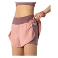 thumbnail image 1 of Women's Workout Running Shorts Double Layer Athletic Gym Shorts with Inner Pocket, 1 of 6