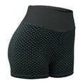 thumbnail image 1 of Women’s Workout Running Shorts High Waist Tummy Control Athletic Gym Yoga Lounge Shorts, Black, S, 1 of 7