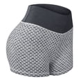 thumbnail image 1 of Women’s Workout Running Shorts High Waist Tummy Control Athletic Gym Yoga Lounge Shorts, Light Gray, S, 1 of 7