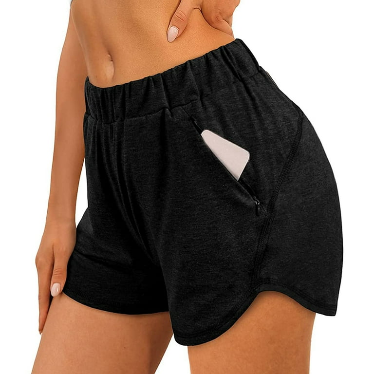 Shorts with zipper pockets best sale walmart