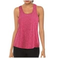 thumbnail image 1 of Women's Workout Tank Tops Sleeveless Mesh Racerback Gym Clothes Summer Yoga Shirts, 1 of 5