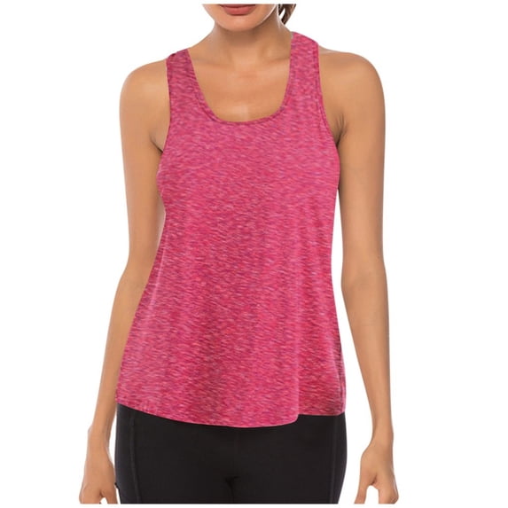 Women's Workout Tank Tops Sleeveless Mesh Racerback Gym Clothes Summer Yoga Shirts