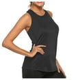 thumbnail image 1 of Women's Workout Tank Tops Sleeveless Pleated Gym Athletic Racerback Summer Yoga Shirts, 1 of 4