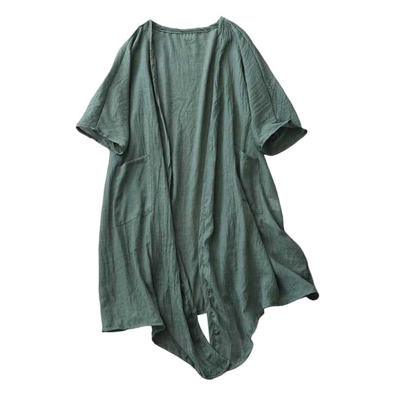 Women's Workout Tops Short Sleeve UPF 50+ Athletic Shirts Quick Dry V-Neck T-Shirt Moisture Wicking Gym Tee Green L