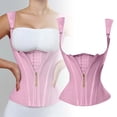 thumbnail image 1 of Body Shaping Trainer Waist Cincher Corset with Adjustable Support for Women Workout Fitness and Posture Correction, 1 of 4