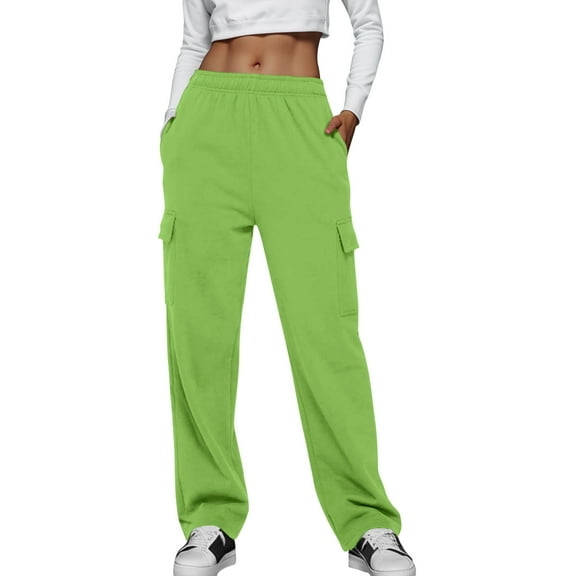 Women's Workwear Sweatpants Casual Loose Fleece High Waist Jogger Pants Ladies Sweatpants Casual Pants Yoga Pants Homewear