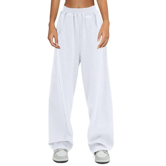 Women's Workwear Sweatpants Casual Loose Fleece High Waist Jogger Pants Ladies Sweatpants Casual Pants Yoga Pants Homewear