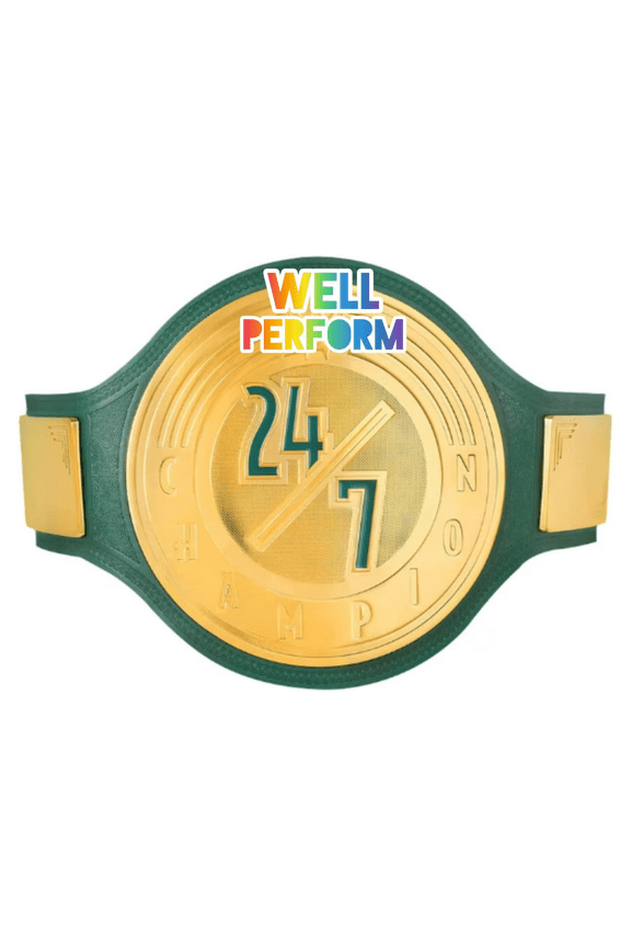 24/7 Championship Title Belt Replica 2mm