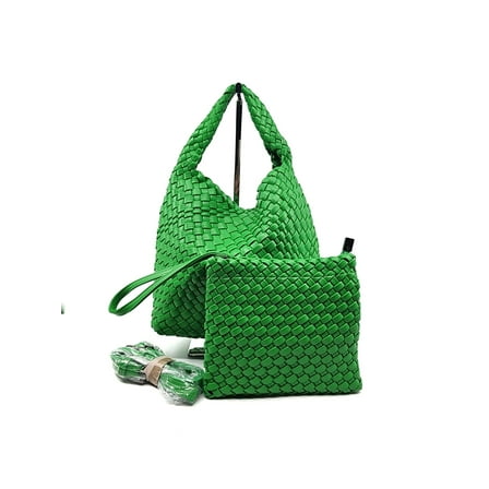 Women's Woven Shoulder Bag Crossbody Small Tote