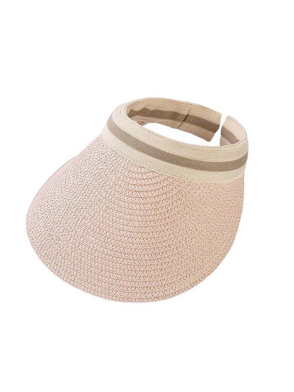 Women's Woven Sliding Sunshade Men's Adjustable Hat Sports Sunshade Hat Women Hiking Visor Hats Visor Hat for Women Cute Visors for Women Raffia Tote Outdoor Hat for Men Engaged Floppy Hat Forestry