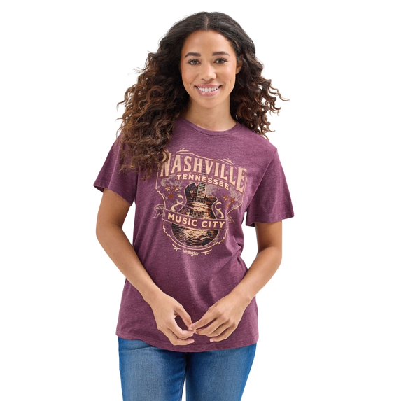 Women's Wrangler Graphic Tee Color: Nashville Size: MEDIUM