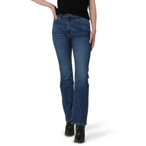 Women's Wrangler High-Rise Bootcut Jeans Color: Crimson Size: 0X32